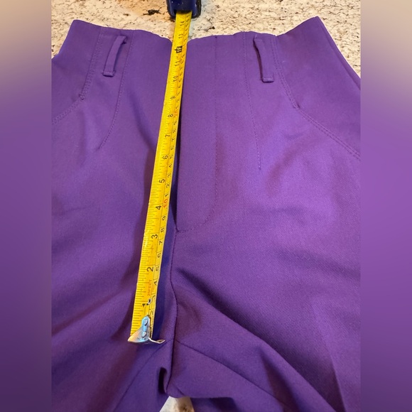 Zara Black and Purple Trousers - Picture 4 of 6